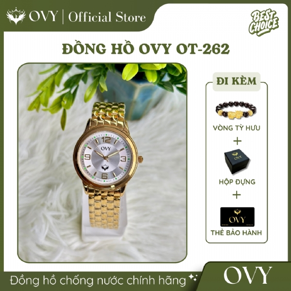 Đồng Hồ Nam GOLD LUMINOUS OVY OT-262 Đồng Hồ Nam GOLD LUMINOUS OVY OT-262